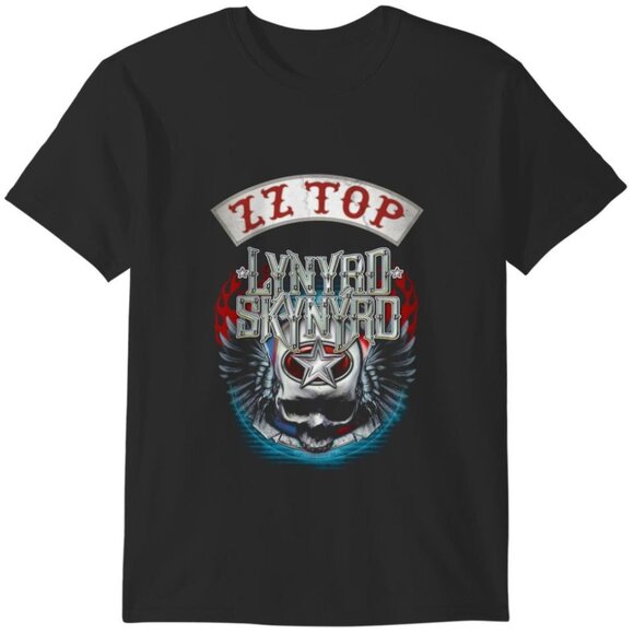 ZZ Top Lynyrd Skynyrd Sharp Dressed Simple Man 2023 Retro Music Fan Collector 05 - Picture 1 of 5